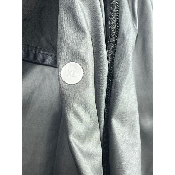 Lululemon Pack It Jacket Mens XL Hooded Windbreaker Hanover Needles Slate Black - Picture 3 of 6